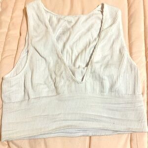 White crop top very cute